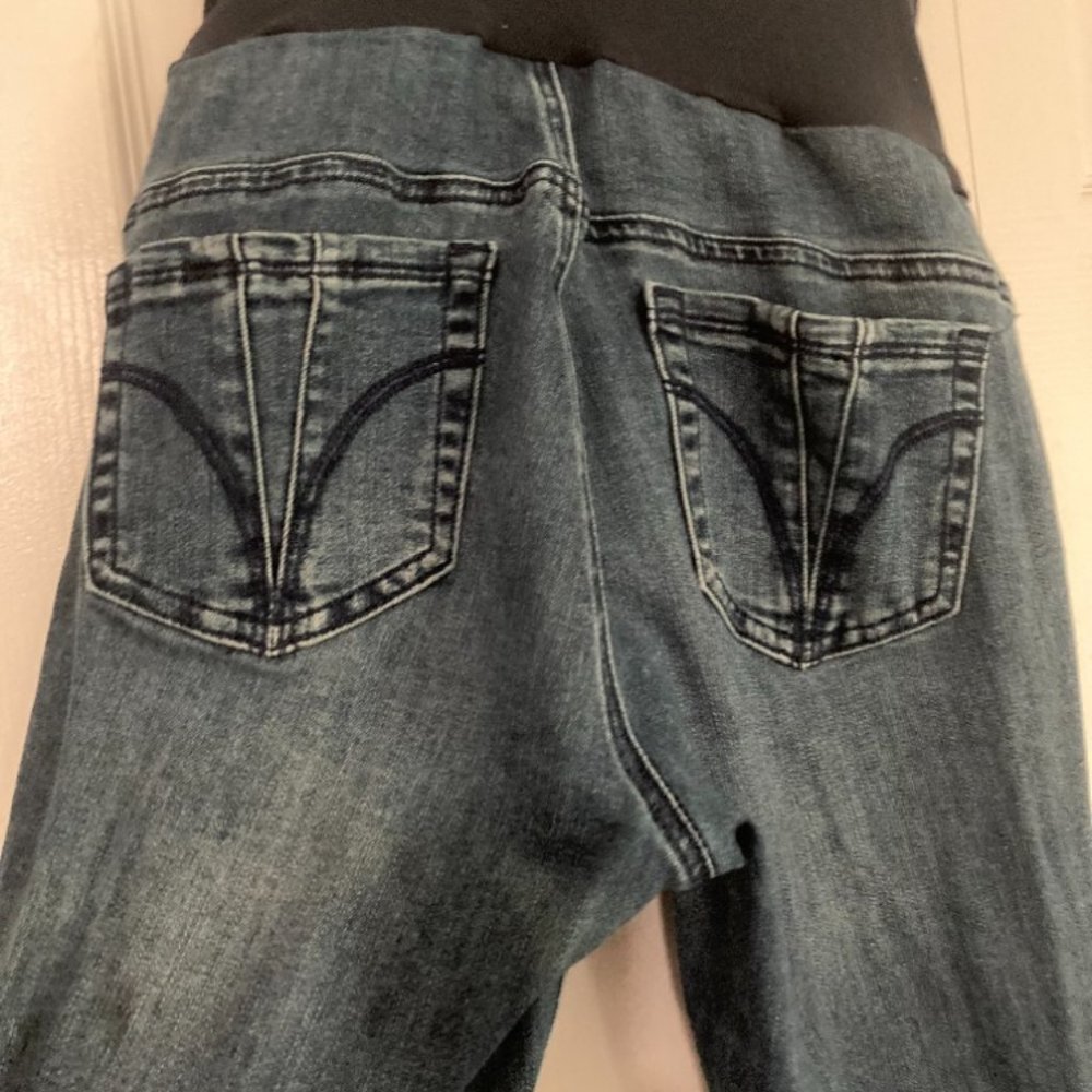 Maternity blue jeans size medium